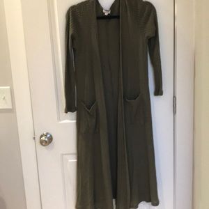 LuLaRoe Sarah cardigan size small VGUC